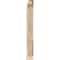 Ekena Millwork Traditional Craftsman Smooth Outlooker, Douglas Fir, 5 1/2"W x 36"D x 44"H OUT06X36X44TRA04SDF - alternate 4